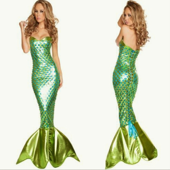XXL Mermaid costume/dress - Picture 1 of 5